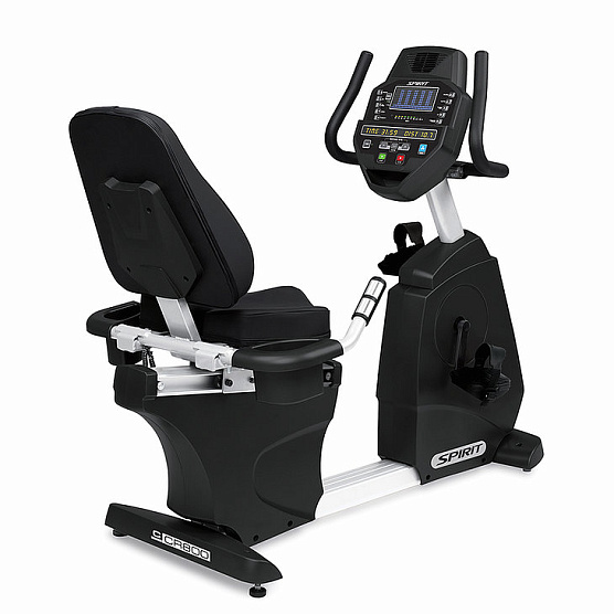 Горизонтальный тренажер Spirit Fitness CR800 Silver