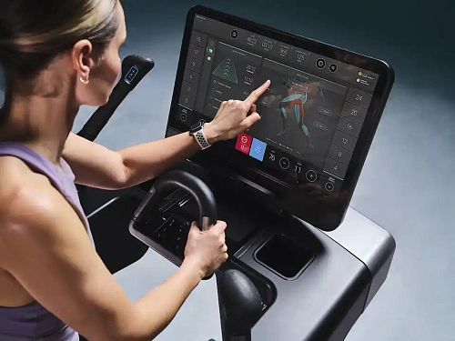 Эллиптический тренажер Life Fitness Symbio (кросс-тренажёр с регулируемым углом наклона)