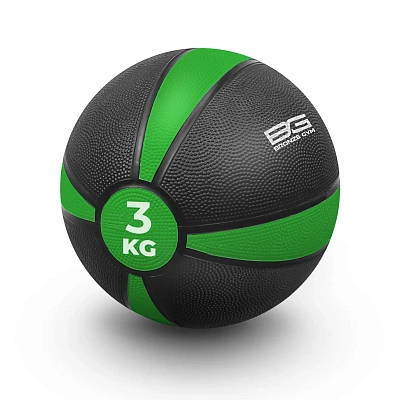 Медбол резиновый Bronze Gym 3 кг
