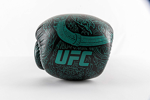 Перчатки для бокса UFC PRO Thai Naga 16 Oz зеленые