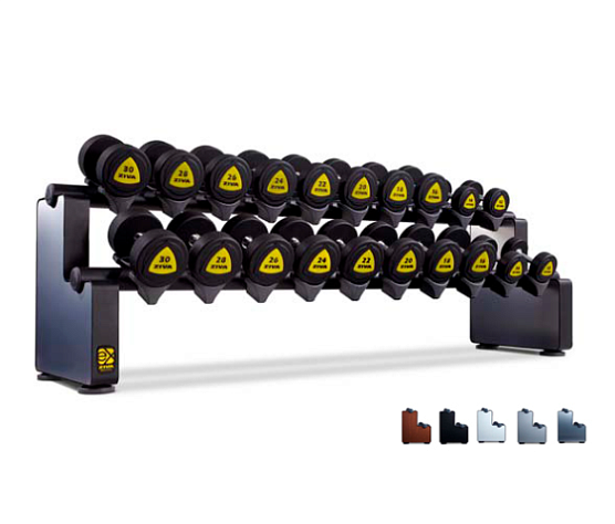 Стойка для 10 пар гантелей Ziva серия EX