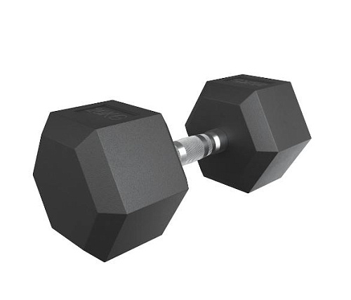 Гантель гексагональная обрезиненная Unix Fit 20 кг / шт.