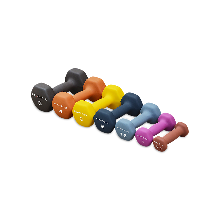 Matrix Fitness Neoprene Dumbbell 0,5 кг, персиковый — фото 1