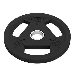 Купить Диск олимпийский обрезиненный BRONZE GYM 10 кг в Москве