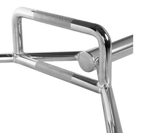 Трэп-гриф для становой тяги Unix Fit PRO TrapBar 140 см / 50 мм Chrome