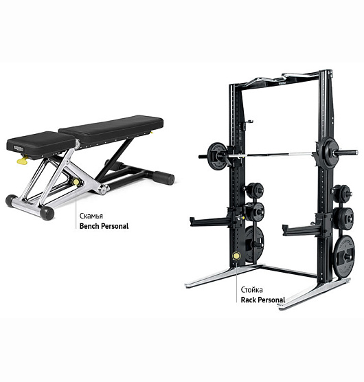 Силовой тренажер Technogym Power Personal Strength Chrome + Functional фото13