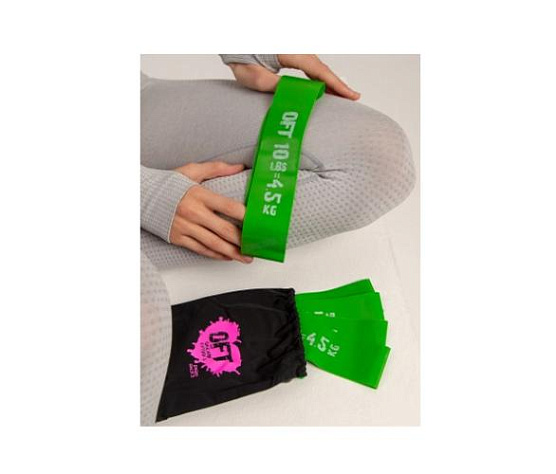 Набор из 5 мини-эспандеров одного сопротивления Original FitTools (10 LBS)