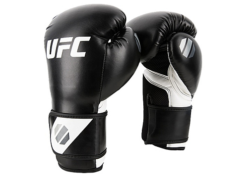 Перчатки тренировочные для спарринга UFC Pro Fitness черные 12 Oz Купить Перчатки тренировочные для спарринга UFC Pro Fitness черные 12 Oz в Москве