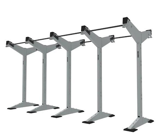 4-модульная двусторонняя стойка Torque X-Create XC2SC-4M-05 (платинум)