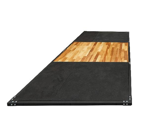 Помост с деревянной вставкой Bronze Gym Partner AL-500 3м × 2м фото1