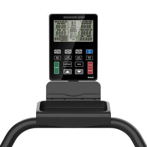 Беговая дорожка профессиональная инерционная механическая Bronze Gym T940M CATERPILLAR (new)