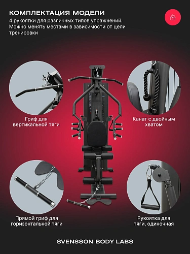 Силовой комплекс полукоммерческий SVENSSON BODY LABS RIGEL PRO