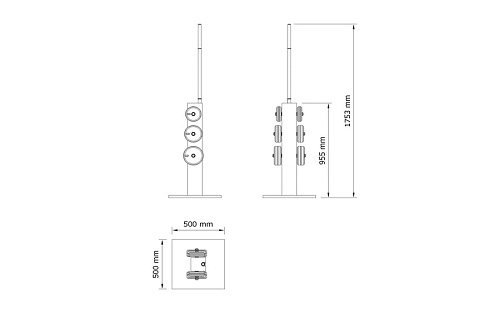 Набор со штангой Pent LESNA SET