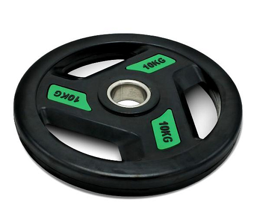 Диск обрезиненный с хватом Unix Fit PRO 10 кг, 51 мм