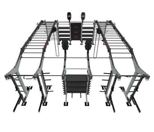 Стойка-мостик функциональная Torque X-Create XCFB-10M-23-X1-05 (10-модульная, комплект X1, 701 см, платинум)