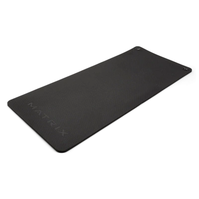 Коврик гимнастический с люверсами Matrix Fit Mat TPE w/grommet 180х59х1,2 см (черный)