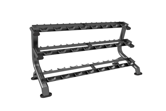 Стойка для круглых гантелей трехрядная UltraGym UG-KJ1263