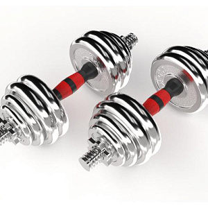 Купить Unix Fit Набор гантелей в кейсе 30 кг в Москве