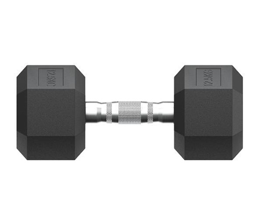 Гантель гексагональная обрезиненная Unix Fit 12,5 кг / шт.