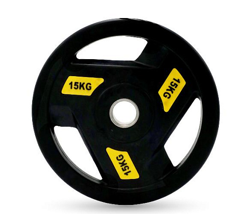 Купить Диск обрезиненный с хватом Unix Fit PRO 15 кг, 51 мм в Москве