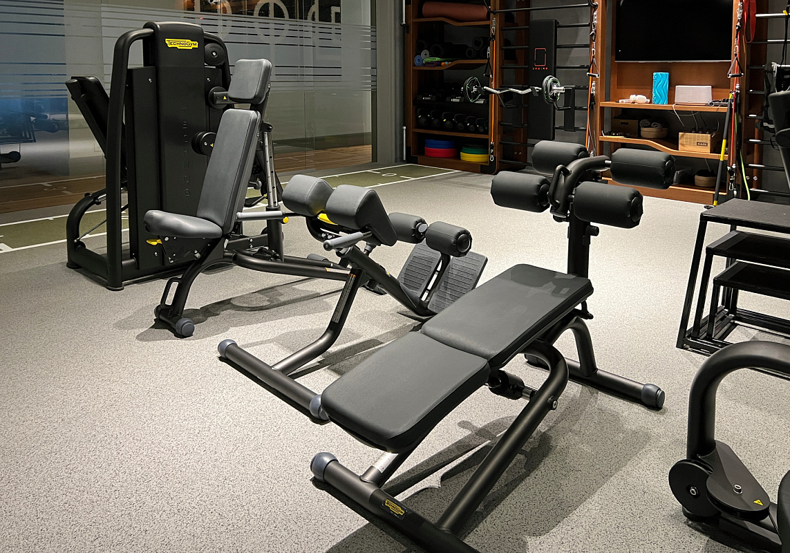 Фитнес пространство в частном доме под ключ