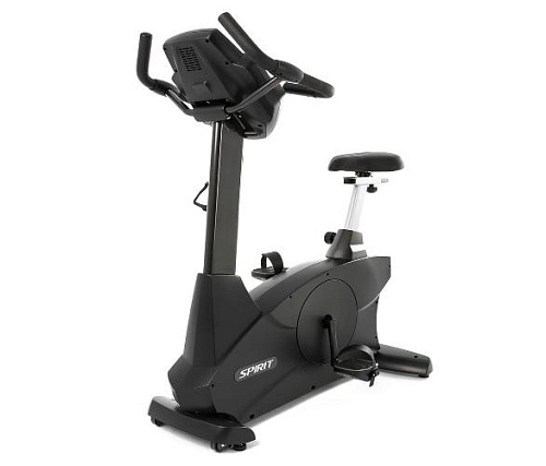 Велотренажер вертикальный серый Spirit Fitness CU800 Graphite gray