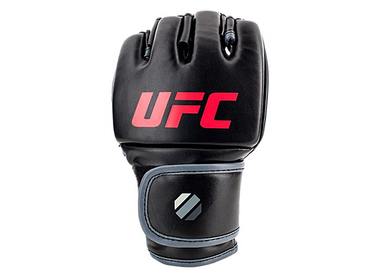 UFC Перчатки MMA для грэпплинга 5 унций чёрные S/M