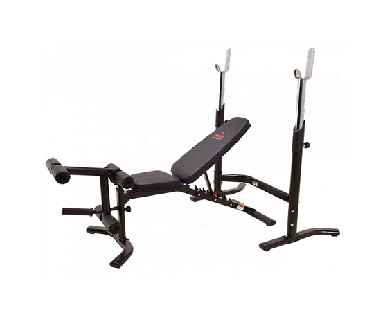 Многофункциональная силовая скамья со стойками под штангу Smith Fitness Excellence WB270 фото2