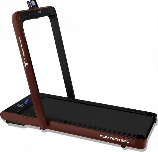 Беговая дорожка Titanium Slimtech S60 (коричневая) фото2