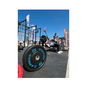 Купить Original FitTools Диск бамперный 20 кг АРМИЯ РОССИИ в Москве