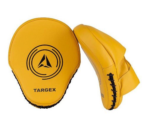 Лапы боксерские Targex HARD желтые