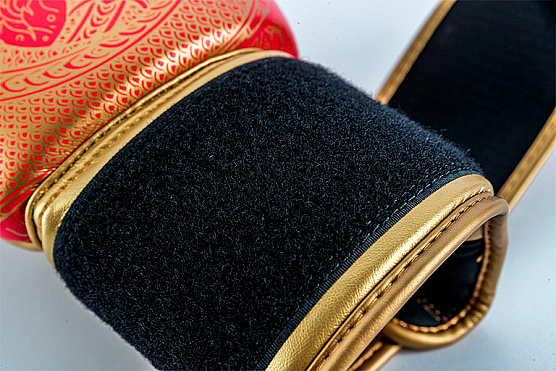 Перчатки для бокса UFC PRO Thai Naga 14 Oz красные фото15