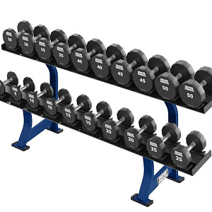 Стойка для гантелей 2-ярусная Life Fitness Купить Стойка для гантелей 2-ярусная Life Fitness в Москве