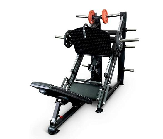 Жим ногами под углом 45 Realleader FM-1024D (на свободных весах) фото1