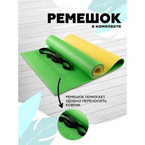 Купить Original FitTools Коврик для фитнеса Banana Lime в Москве