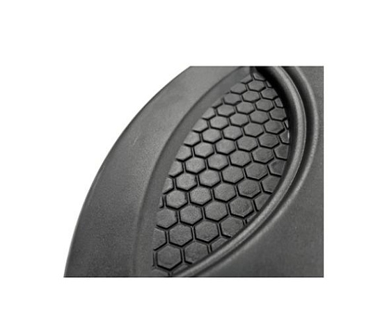 Диск олимпийский обрезиненный Original FitTools 20 кг черный с двумя хватами фото4