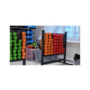 Купить Силовой тренажер Original FitTools Стойка для виниловых гантелей (до 30 пар) в Москве