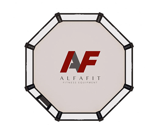 Октагон тренировочный AlfaFit на помосте высотой 0,5 м