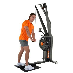 Купить Гребной тренажер First Degree Fitness FluidPowerERG™ Grey лыжный в Москве