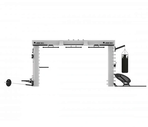 Функциональная рама на 21 станцию Queenax By Precor OPEN FORMAT X3 500