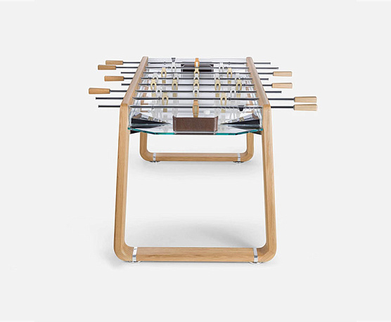 Настольный футбол Impatia Derby di Milano Wood фото1