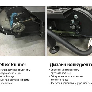 Купить Беговая дорожка Xebex ACRT-01 Инерционная  в Москве