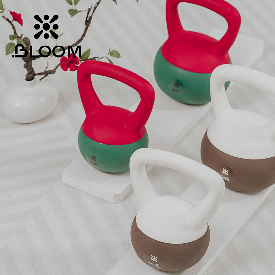 Гиря мягкая Bloom 8кг LB7012/08/WH белый-коричневый фото2