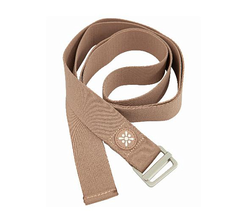 Купить Ремень для йоги Bloom LB7086-2 коричневый в Москве
