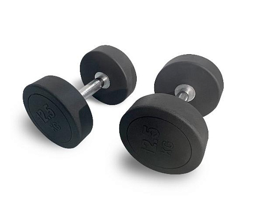 Гантель круглая обрезиненная Unix Fit PRO 12,5 кг / шт.