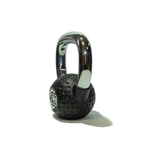 Купить Гиря Original FitTools Гиря 4 кг с хромированной ручкой полиуретановая (CPU) в Москве