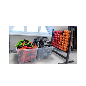 Купить Силовой тренажер Original FitTools Стойка для виниловых гантелей (до 30 пар) в Москве