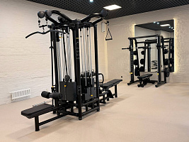 Фитнес-пространство в гостиничном комплексе на Алтае