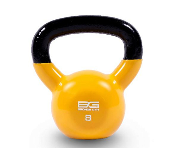 Гиря Bronze Gym Гиря в ПВХ 8 кг BGKBV08