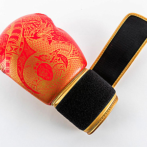 Купить UFC Перчатки для бокса PRO Thai Naga 14 Oz - красные в Москве